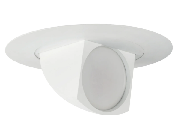 Feit Electric LEDR56SCP/950CA 5/6 in. (75W Replacement) Daylight Adjustable Head LED Recessed Downlight, Color Temperature 5000K, Wattage 11.3W, Voltage 120V
