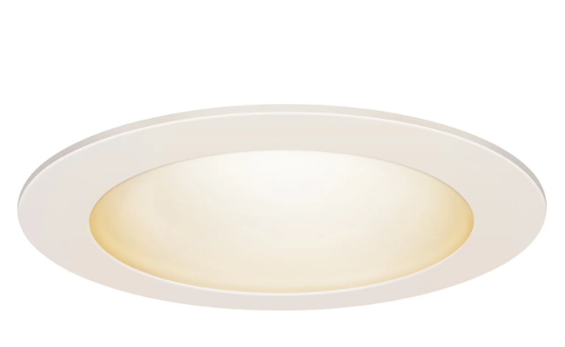 Feit Electric LEDR6XT/6WYCA 6 in. 65W Replacement Selectable White Tethered J-Box LED Downlight, Multi-Color Temperature, Wattage 13W, Voltage 120V 6 pack