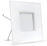 Feit Electric LEDRSQ6/930 5-6 inch Warm White Dimmable LED Recessed Square Flat Panel Light, Color Temperature 3000K , Wattage 16W, Voltage 120V