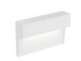 DALS Lighting LEDSTEP001D-WH LED Step Light, 3W, 3000k, 90 Lumens - White Finish