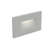 DALS Lighting LEDSTEP005D-SG 1-Light LED Step Light, 3W, 100lm, 3000K in Satin Grey Finish