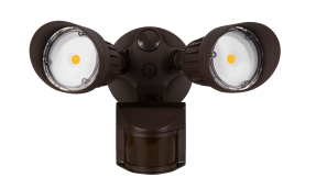 Westgate SL-10W-MCT-BZ-P Sl-Series Led Security Flood PIR Light, Multi-Color Temperature, Wattage 10W, Bronze Finish