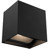 DALS Lighting LEDWALL-G-BR Geneva LED 4.63 inch Bronze ADA Sconce Wall Light, Directional Up/Down