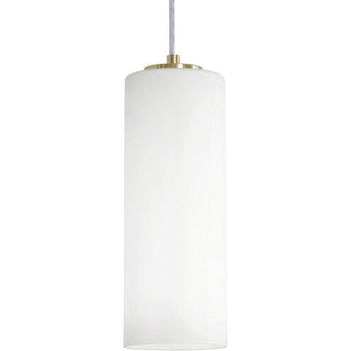 AFX Lighting LEOP0412MBLB Leo LED 4 inch Light Antique Brass Pendant Ceiling Light