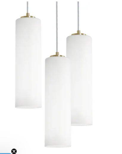 AFX Lighting LEOP0412MBLBRND3 Leo 3-Light Round Pendant, Voltage 120V, Light Antique Brass