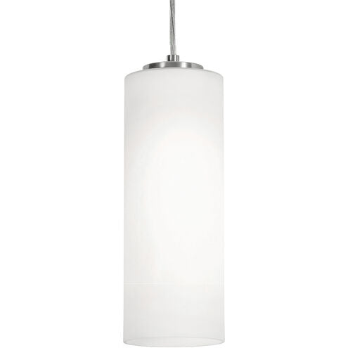 AFX Lighting LEOP0412MBSN Leo LED 4 inch Satin Nickel Pendant Ceiling Light