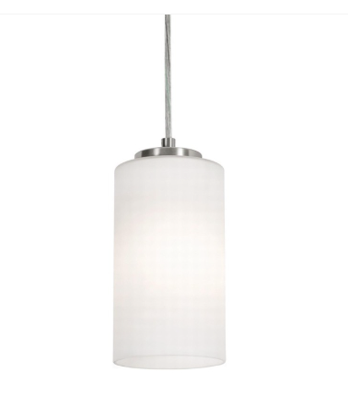 AFX Lighting LEOP04MBSN Leo 4'' LED Mini Pendant Light - 120V - Satin Nickel Finish