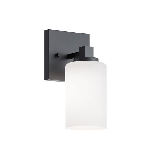 AFX Lighting LEOS0509MBBK Leo 1 Light 5.5 inch Black LED Wall Sconce Wall Light