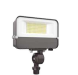 Westgate LFE-30W-MCT-KN-P Builder Series LED Compact Flood Lights W/Photocell, Selectable MCTP, Bronze Finish