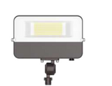 Westgate LFE-50W-MCT-KN-P Builder Series LED Compact Flood Lights W/Photocell, Selectable MCTP, Bronze Finish