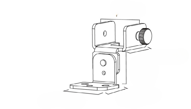 Core Lighting LFO-60-ASB LFO-60 Adjustable Bracket - 2pcs