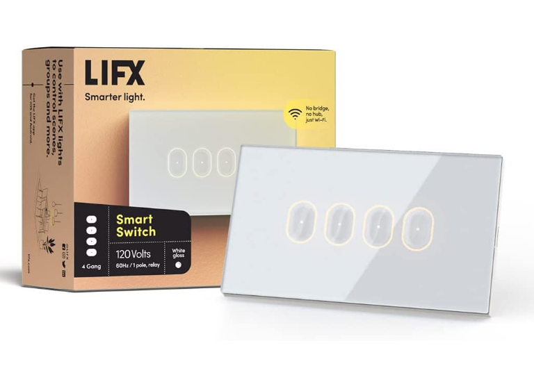 LIFX 3011479 15A Single Pole Smart Switch White