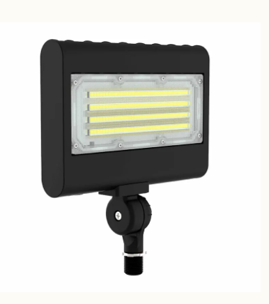 Westgate LFX-MD-30-50W-MCTP-KN-BK-P LED Medium Flood Light , Selectable Wattage 30W/40W/50W, 130LM/W, MCTP 30K/40K/50K With Photocell Knuckle Black Finish