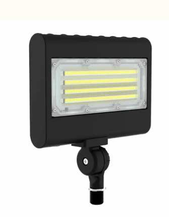 Westgate LFX-SM-10-30W-MCTP-KN-BK-P LED Small Flood Light , Selectable Wattage 10W/20W/30W, 130LM/W, MCTP 30K/40K/50K With Photocell Knuckle Black Finish