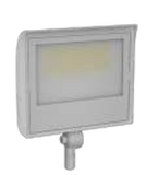 Westgate LFXE-MD-50-100W-MCTP-KN-P-WH Builder Series Flood/Area Lights W/ Photocell, Selectable MCTP & Wattage, White Finish