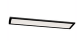 AFX Lighting LGNL4812LAJD4BK Lugano 48" LED Linear Flush Mount - 3k / 4k / 5k - 120-277v - Black Finish