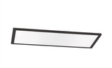 AFX Lighting LGNL4824LAJD4BK Lugano 48" LED Linear Flush Mount - 27k / 3k / 35k / 4k / 5k - 120-277v - Black Finish