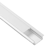 Lotus LED Lights LH-2408-SW-4FT 4ft Recessed Mount Aluminum Profile with White Diffused Cover (Pack of 10)