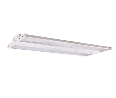 Eiko LHB4-1305-1-N06-M1 Mod Linear LED High Bay Light, 130W, 5000K, 277V, Dimmable, L7-15P Plug, PIR On/Off Sensor