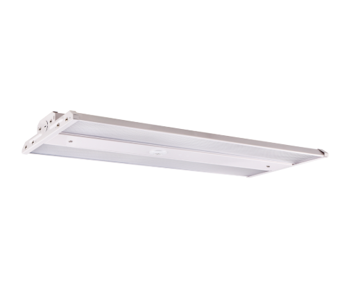 Eiko LHB4-1305-3-W220 Mod Linear LED High Bay Light, 130W, 5000K, 347V, Dimmable, with 20ft white cord