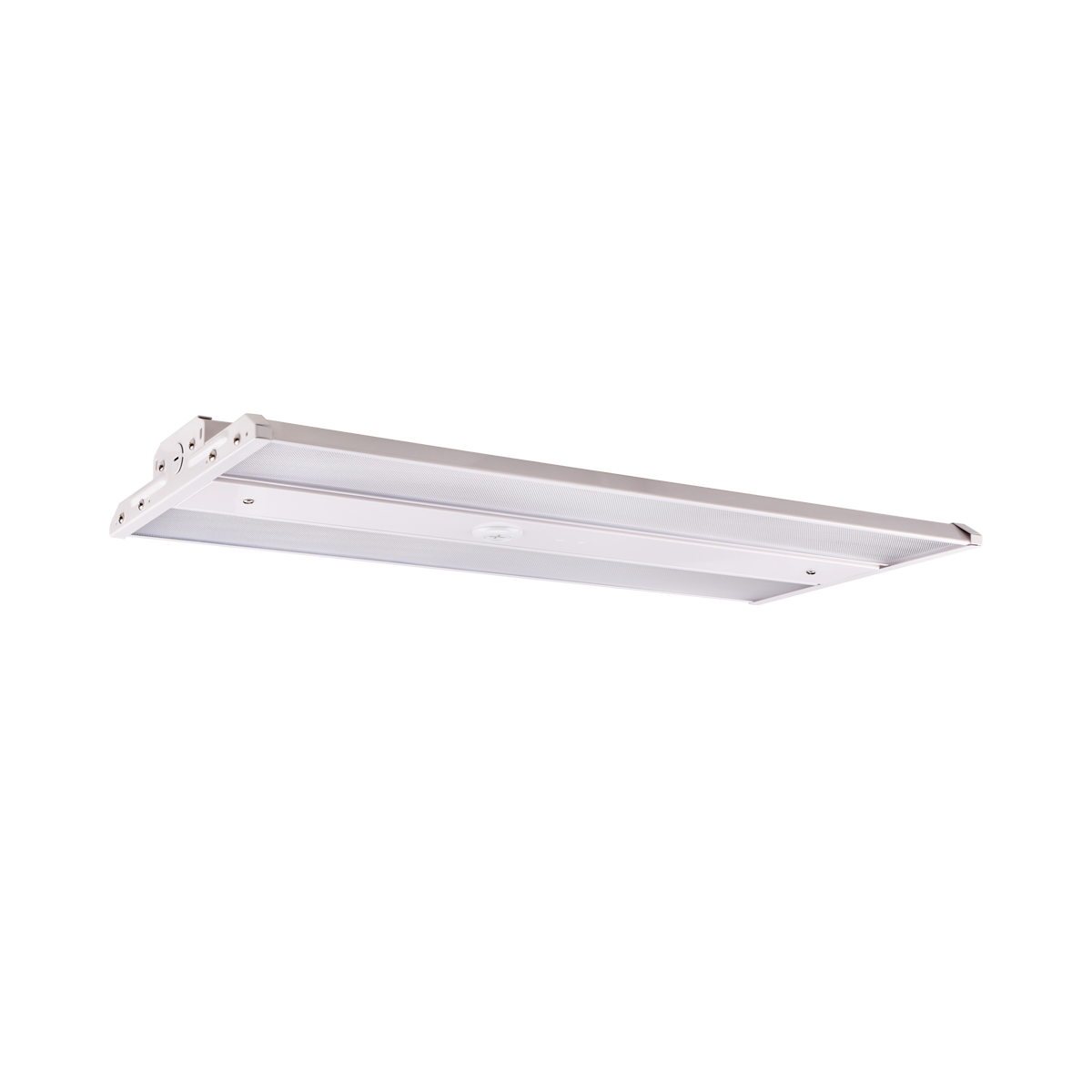 Eiko LHB4-1305-3-N13 High-Efficiency Linear High Bay Light - 18,170 Lumens, 120-347V, 5000K, 130W with Leviton, 347V 20A locking plug & 0-10V Dimming, Replaces 400W HID/T8/T5 (DLC Premium)