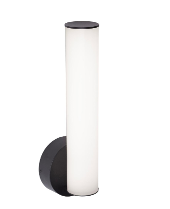 AFX Lighting LIAS0514LAJUDBK Leia 14 Inch LED Wall Sconce Light, Watt 12W, 120-277V, Selectable 5CCT, Black Finish