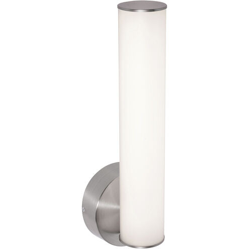 AFX Lighting LIAS0514LAJUDSN Leia LED Wall Sconce Wall Light in Satin Nickel, 14 inch