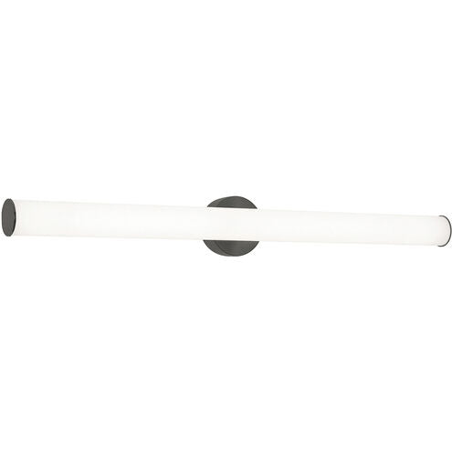 AFX Lighting LIAV3604LAJUDBK Leia LED 36.75 inch Black Vanity Light Wall Light in 36 inch