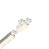 DALS Lighting LINU12-ACC-T-RIGHT Linu - T-shaped Right Connector for Ultra Slim Linear-0.38 Inches Tall and 0.81 Inches Wide