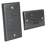 Orbit LISL-C-BK Led Indoor Step Light Vertical and Horizontal Wallplate for LISL, Black Finish