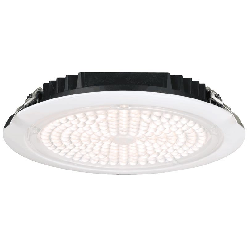 Lotus LED Lights LL10R-30K-WH 10" Round Commercial Recessed LED Downlight, Color Temperature 3000K, Wattage 50W, Lumens 6300 lm, 120V-277V, 0-10V Dimming, White