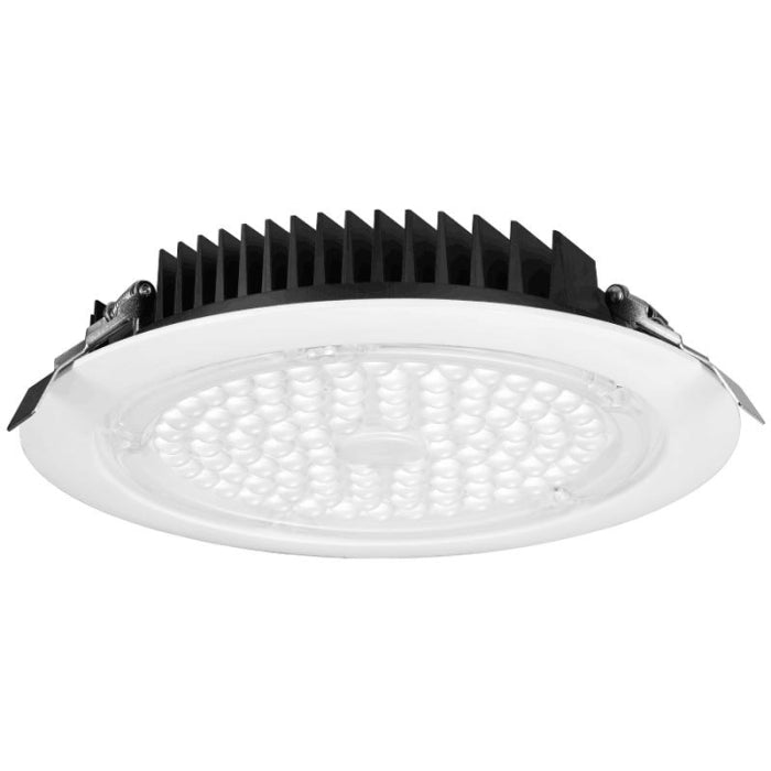 Lotus LED Lights LL8R-40K-WH 8" Slim Round Commercial LED 40W Downlight, CCT 4000K, 4700 Lumens, 120-277V,0-10V Dimming, White Finish