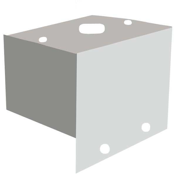 Eiko LLH-PENDANT BOX Pendant Box for 120/277V LLH, 1/2 Inch Nominal Pipe Diameter