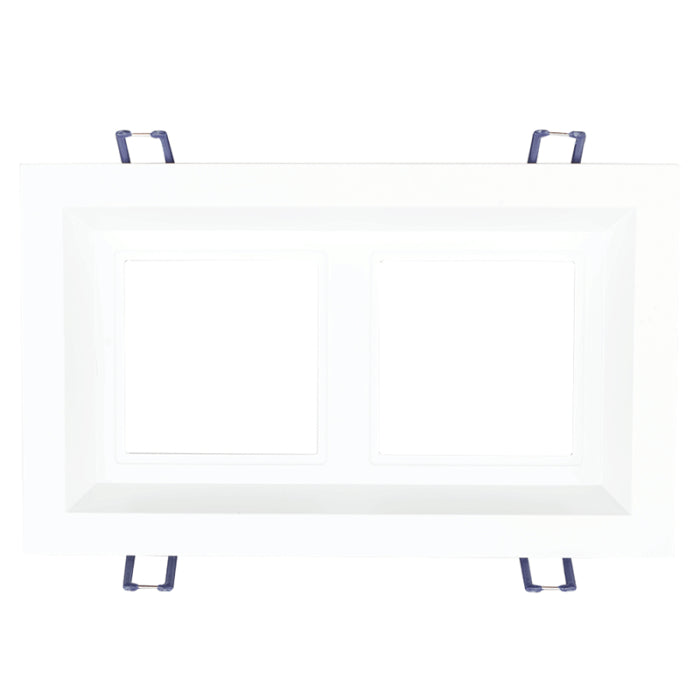 Lotus LED Lights LLL-M2-WH Multi 2 Head Fixture For Lsg3-ho-tt Downlights - White Finish