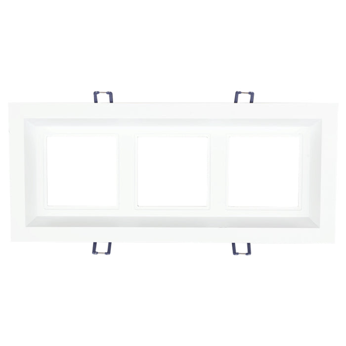 Lotus LED Lights LLL-M3-WH Multi 3 Head Fixture For LSG3-HO-TT Downlights - White Finish