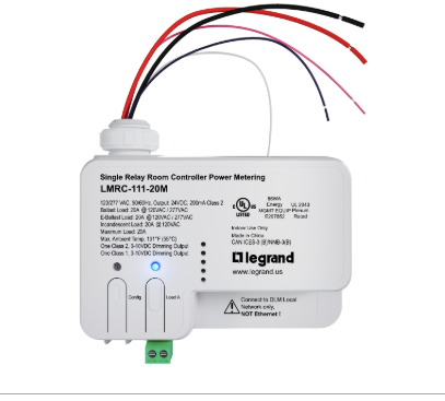 Wattstopper LMRC-111-20M-U On and Off, DLM 0-10 Volt Dimming Room Controller, USA