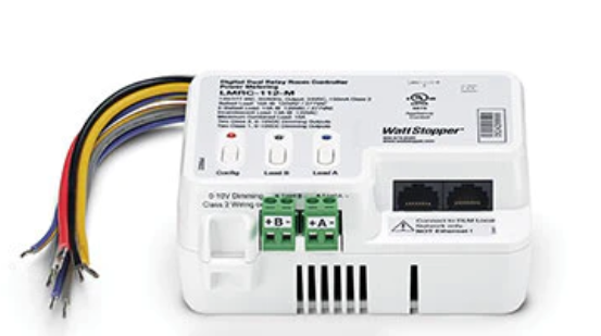 Wattstopper LMRC-112 DLM Room Controller, 2 Relay, KO, 0-10V dimming, 10A
