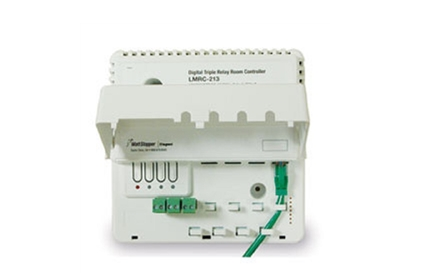 Wattstopper LMRC-212-347 Digital Dual Relay Room Controller, On/Off 0-10V Dimming 347V