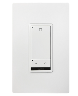 Wattstopper LMSH-SW211-W DLM Wired Shade Switch, 5B, White Finish