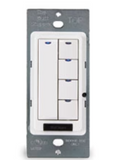 Legrand LMSW-105-W Digital Scene Switch, 5-button w/IR, White