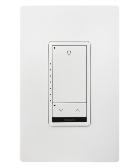 Wattstopper LMSW-211-W DLM Wired Standard Switch, 1B 1R,, White