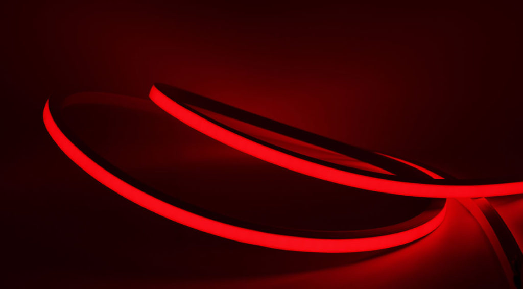 Core Lighting LNT65-F-RGB-PF-24V 3.4W Color-Changing LED Neon Series - Flat Lens - 24V