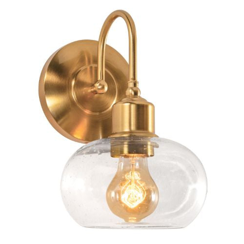 AFX Lighting LNYS0710MBVG Laney 10" Wall Scone Light W/ Medium Base, Gold Finish