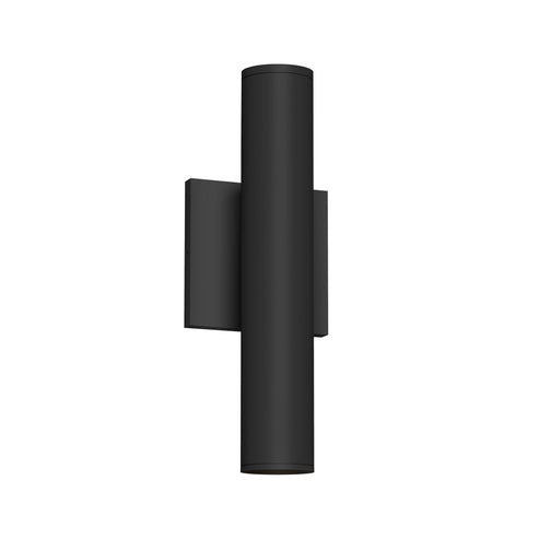 Kuzco Lighting LD2-UD12W20-3036-BK-UNV-010 Lorna 12-in (2-in Dia.) Wall Sconce Up/Down Light - CCT: 3000K -  Finish: Black