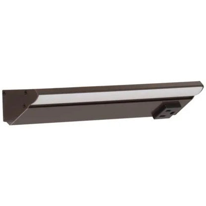 Task Lighting LP10-T6R5W-BBZ 10.5" 5 Watt Lighted Power Strip - 1 Receptacle - CCT Tunable (27K Thru 50K) - 12V - Bronze Finish