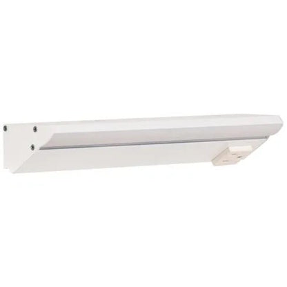 Task Lighting LP10-T6R5W-WWT 10.5" 5 Watt Lighted Power Strip - 1 Receptacle - CCT Tunable (27K Thru 50K) - 12V - White Finish