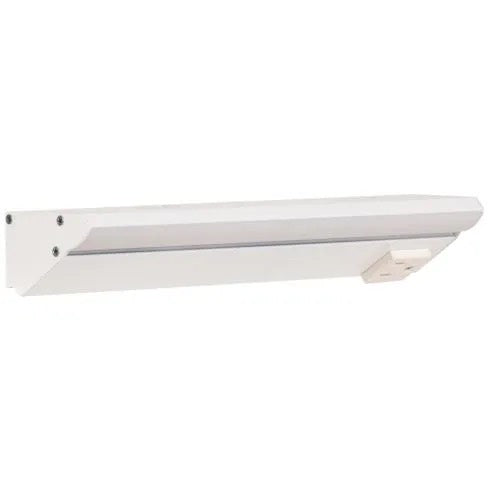 Task Lighting LP10-T6R5W-WWT 10.5" 5 Watt Lighted Power Strip - 1 Receptacle - CCT Tunable (27K Thru 50K) - 12V - White Finish