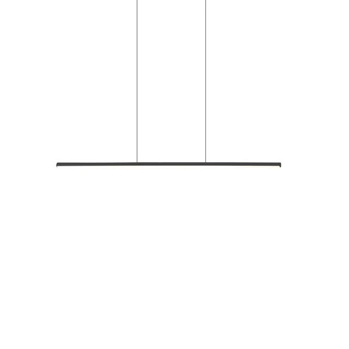Kuzco Lighting LP14935-BK-UNV Chute LED 35.5 inch Linear Pendant Ceiling Light Black Finish