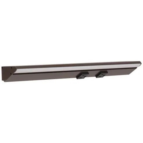 Task Lighting LP18-T6R9W-BBZ 18.5" 7W Lighted Power Strip - 2 Receptacles - CCT Tunable (27K Thru 50K) - Voltage 12V - Bronze Finish