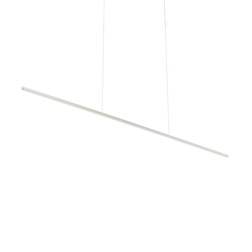 Kuzco Lighting LP18260-BN-UNV Vega Minor 60 Inch Wide LED Suspension Linear Pendant Ceiling Light Brushed Nickel Finish